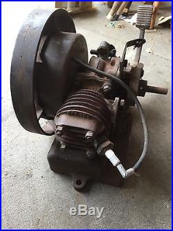 Antique Johnson Utilimotor U 12830 Kick Start Hit & Miss Gas Engine Washer Motor