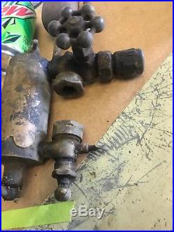 Antique Junior Lunkenheimer 1/2PT Brass Lubricator Hit Miss Steam Engine Oiler