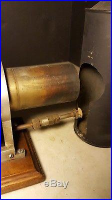 Antique Large Stirling Cycle Hot Air Engine Well Made Hit Miss Steam