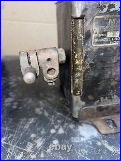 Antique Manzel Force Feed Lubricator Oiler 25D Single Feed Hit Miss Steam Engine