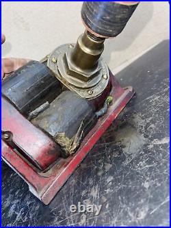 Antique Motsinger Auto Sparker Friction Drive Generator Magneto Hit Miss Engine