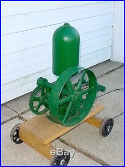 Antique Myers Water Pump On Cart 4 Use With Hit Miss Gas Engine