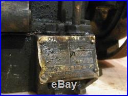 Antique Nelson Brothers HB 1/3 HP Hit & Miss Gas Engine Turns Over Needs Work