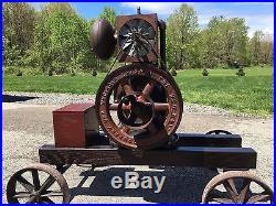 Antique New Way Hit Miss Engine, runs great, Watch the video