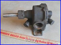 Antique Oberdorfer Brass Bronze Body Hit and Miss Gas Engine Pump Spins