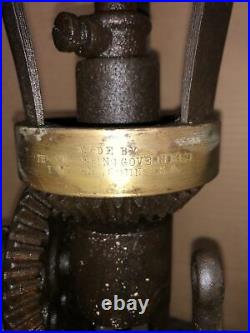 Antique Pickering Governor Hit Miss Steam Tractor Engine Flywall