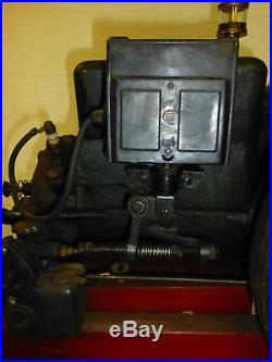 Antique Sattley Hit & Miss Engine with cart