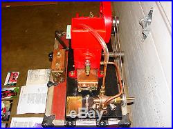 Antique Sieverkropp Hit & Miss 1/2 HP Gas Engine