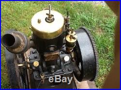 Antique Stationary Engine- Palmer B Model- Throttle Governor- Hit & Miss