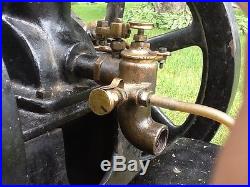 Antique Stationary Engine- Palmer B Model- Throttle Governor- Hit & Miss