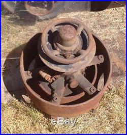 Antique Stationary Hit Miss Farm Gas Engine Clutch Pulley, IHC International