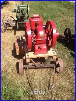Antique Stationary Hit Miss Farm Gas Engine by MASSEY HARRIS, 2 hp Type 1