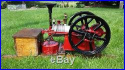 Antique Stationary Hit Miss Gas Engine, IHC Tom Thumb 1 hp Air-Cooled