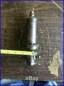 Antique Steam Hit And Miss Gas Engine Brass Steam Engine Whistle All Original