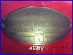 Antique Stover Hit and Miss 4HP Engine