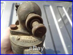 Antique The Schebler Hit And Miss Engine or Tractor DX-268 Brass Carburetor