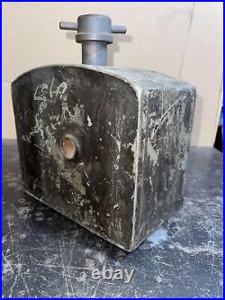 Antique Tin Gas Tank Hit Miss Engine Marine Boat Motor Parts