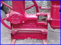 Antique / Vintage Deming Marvel Piston Pump Hit & Miss Engine Era Steampunk Lamp