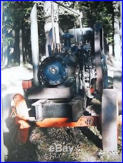 Antique Vintage Farm Oil Field 25 H. P. Engine Superior Model 25 C Hit & Miss