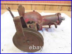 Antique Vintage Through Shaft Angle Gearbox with Shifter Hit & Miss Engine Part