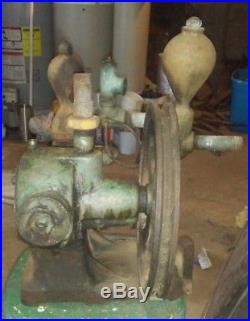 Antique Vintage steam uniflow Erie PA Air Water Pump Hit & Miss Engine