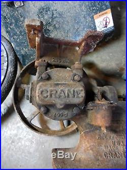 Antique Ward Love Crane Co Water Transfer Pump Hit Miss Engine Farm Barn Find