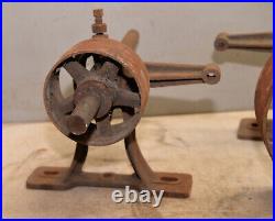 Antique lathe line shaft hand brake collectible steampunk hit & miss engine part