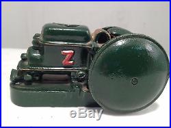 Arcade cast iron Fairbanks Morse Z hit miss gas engine 1/16 antique farm toy