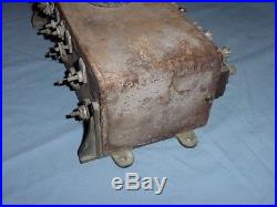 Auto Coil Wood Vintage Antique Dash Coil Box Ignition Switch