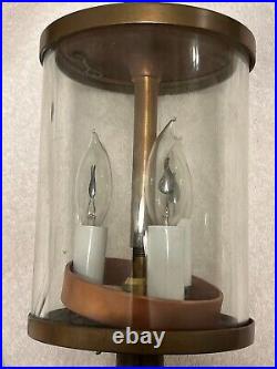Awesome Essex Brass Oiler Lamp Steam Punk Hit & Miss Engine Table Light