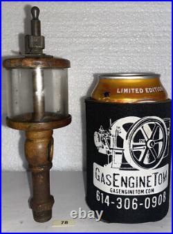 BESSEMER #2 Brass Oiler Lubricator Oilfield Gas Engine Steampunk Hit Miss