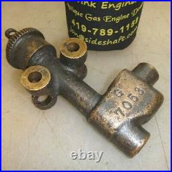 BRASS FUEL PUMP 2-1/2hp IHC FAMOUS Gas Hit and Miss Engine Part No. G7053