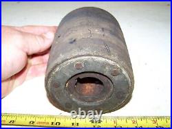 BROWNING 4 Belt Pulley Hit Miss Gas Engine Steam Magneto Pump 1 1/4 Bore NICE