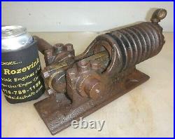 BRUNNER AIR COMPRESSOR A Great Start for a Model Hit and Miss Old Gas Engine