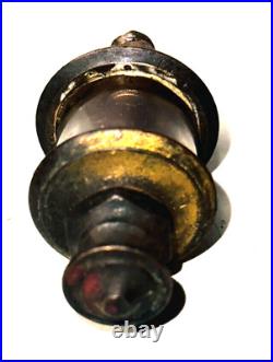 BUCKEYE BRASS NO. 00 ROD OILER Hit Miss Gas Engine Antique 3 Tall Brass Small