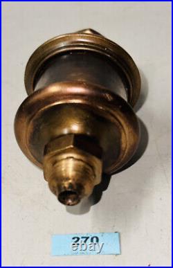 BUCKEYE BRASS NO. 0 Brass ROD OILER Hit Miss Gas Engine Antique 1/4