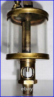 Brass Cylinder Oiler for 6HP IHC Famous Hit Miss Old Engine Steampunk Antique