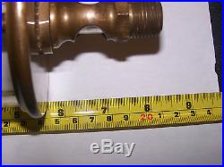 Brass Drip Oiler For Steam or Hit & Miss Engine The D. T. Williams Valve Company