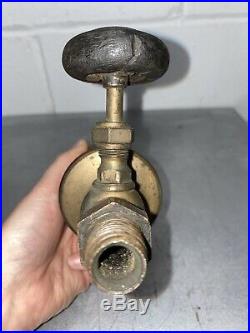 Brass Oiler Hit Miss Gas Engine Vintage Antique