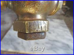 Brass STEAM WHISTLE POWELLS IMPROVED WHISTLE 3 1/2 Train Tractor Hit Miss Engine