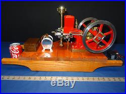 Breisch 1/3 scale Model Hit And Miss Gas Engine The Hired Man Associated NICE! &