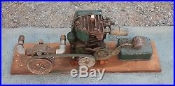 Briggs & Stratton Hit or Miss Motor WMB 95476 withPerfection #11 Pump Nice 1940