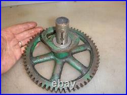 CAM GEAR & PIN for 6hp RX STOVER Hit & Miss Old Gas Engine Part No. E409