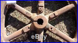 Cast Flywheel Hit And Miss Engine Lot Of Two 2