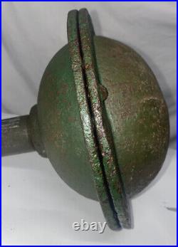 Cast Iron Ball Muffler 9 Diameter 1 1/4 Thread Fits Many Hit Miss Gas Engine
