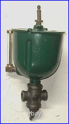 Cast Iron Pot Oiler for Oil Field Hit Miss Gas Engine Oilfield Bessemer Reid Old