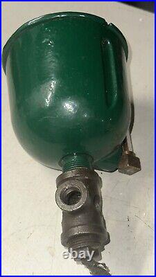 Cast Iron Pot Oiler for Oil Field Hit Miss Gas Engine Oilfield Bessemer Reid Old