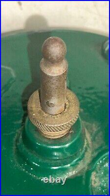 Cast Iron Pot Oiler for Oil Field Hit Miss Gas Engine Oilfield Bessemer Reid Old