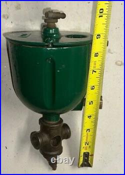 Cast Iron Pot Oiler for Oil Field Hit Miss Gas Engine Oilfield Bessemer Reid Old