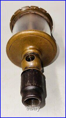 Cincinnati Brass Works No 4 Latch Top OILER Hit Miss Old Engine Antique NICE